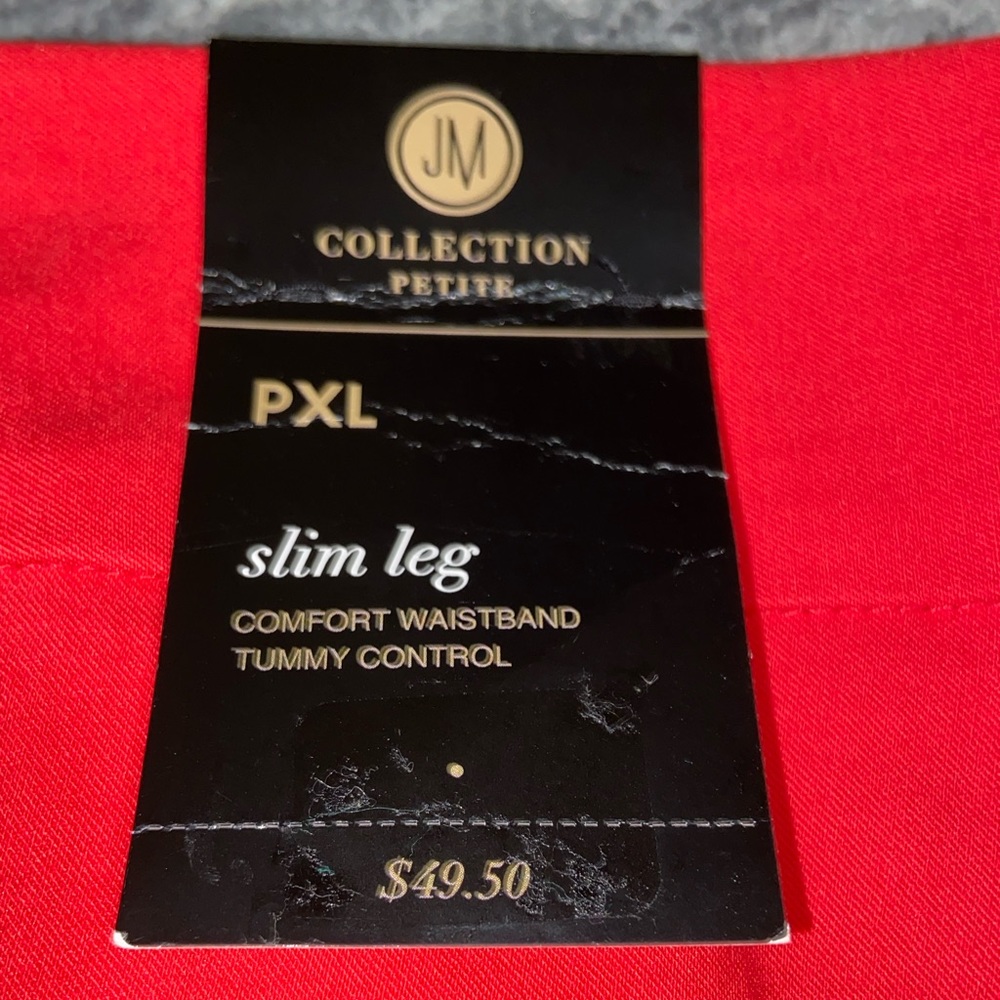Red Dress Pants From Macys NWT